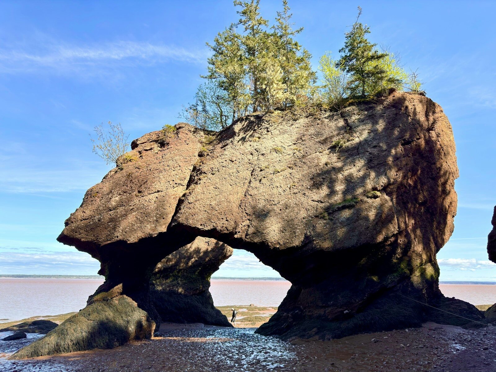 a lighthouse sitting on top of a rocky shore